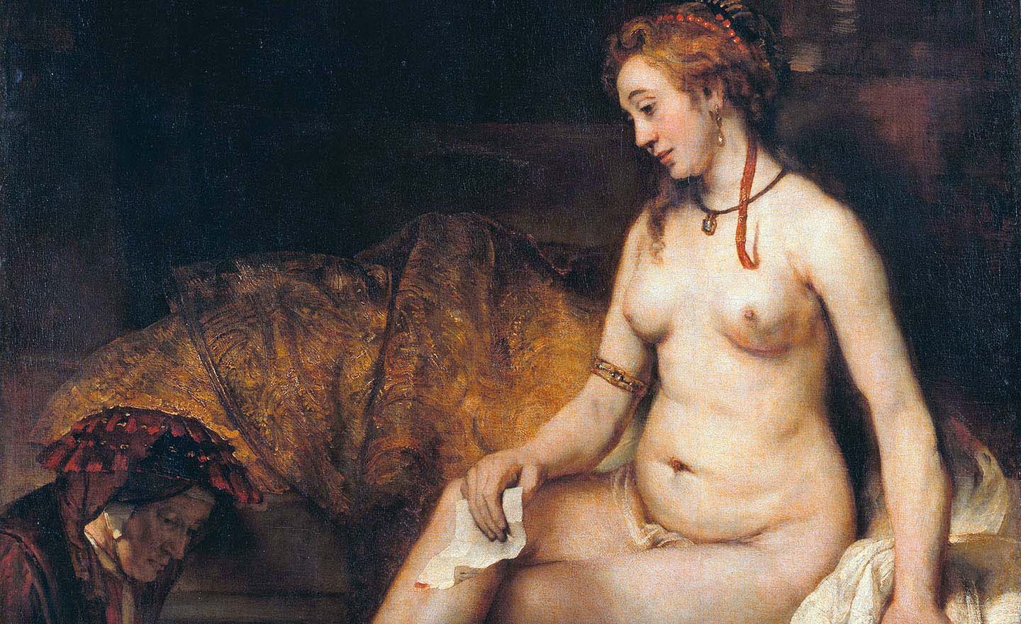 Bathsheba with David’s letter, by Rembrandt