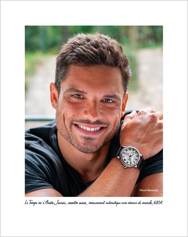 Mauboussin turns its attention to men: florent manaudou