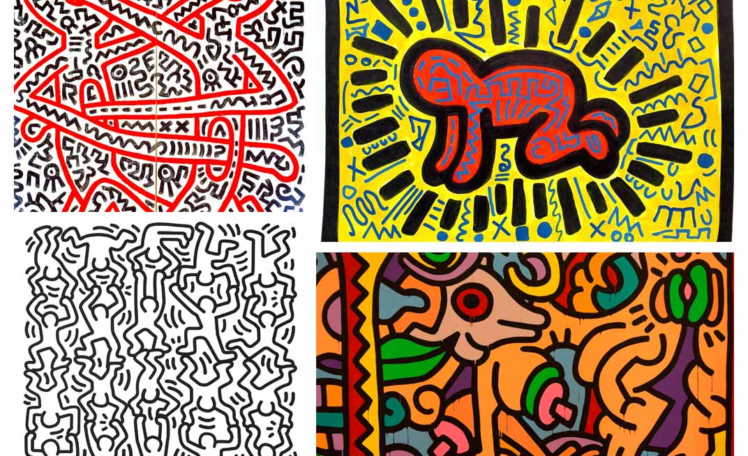 focus-lunettes-artistes-keith-haring-patchwork