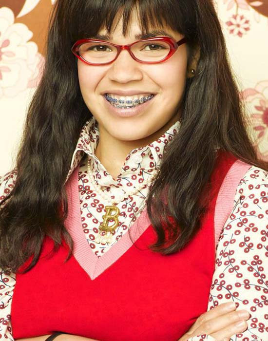 je suis belle sans mes lunettes America Ferrera, Ugly Betty