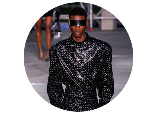 Des lunettes oversize chez Balmain