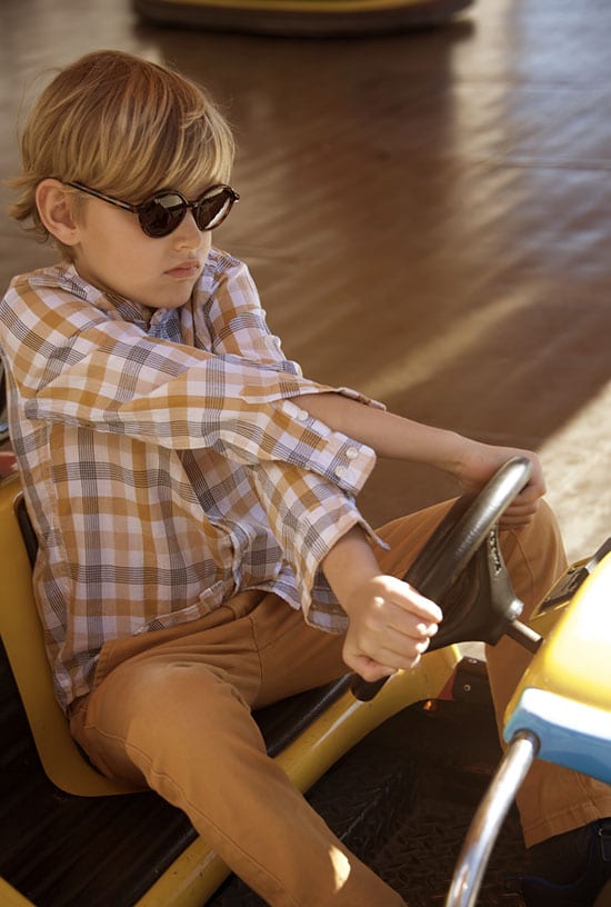 Boy with sunglasses