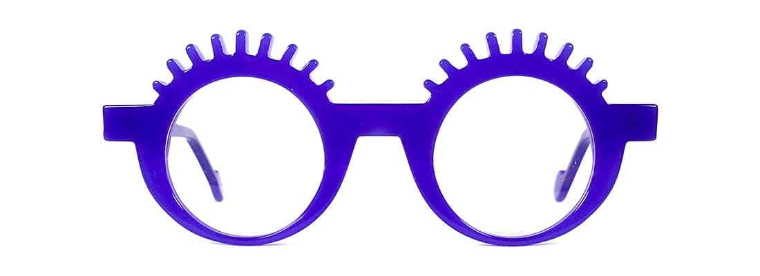 Lunettes de vue galbées de créateur pour homme monture originale