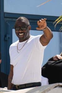Festival de Cannes : lunettes noires sur tapis rouge Idris Elba Lunettes Gucci