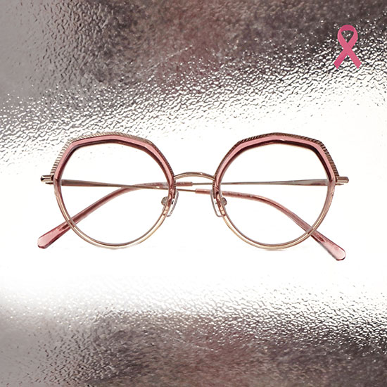 Pink October, Glasses against breast cancer - morel glasses