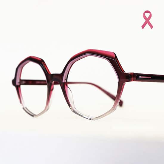 Pink October, Glasses against breast cancer - morel glasses