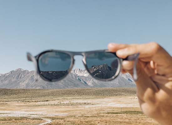 sunski glacier glasses sun protection in the mountains